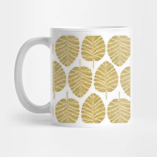 Gold Alocasia Mug